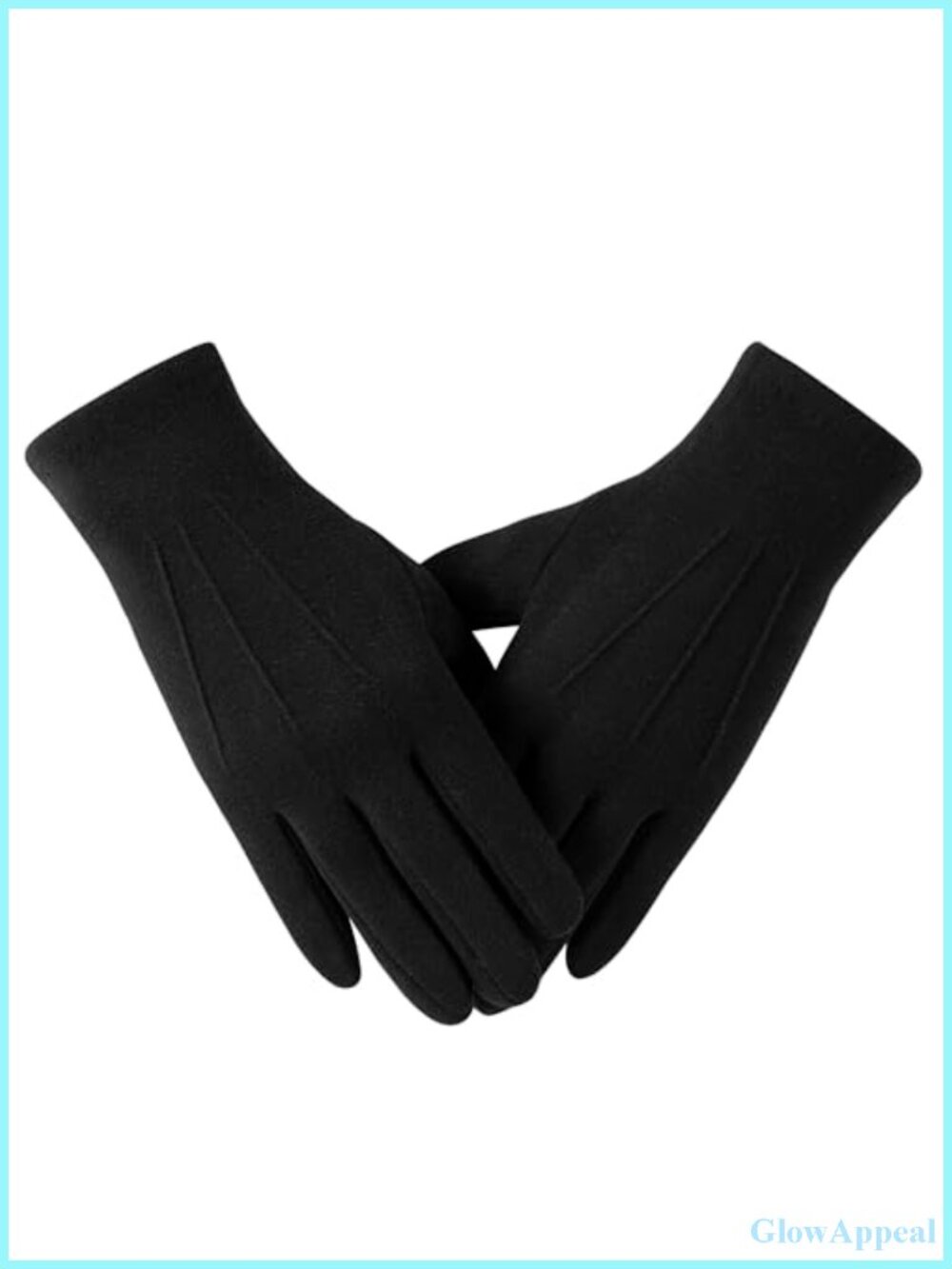 Winter Gloves for Women Warm Wool Lining Touchscreen Full Finger Texting